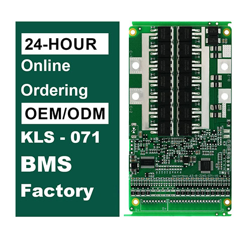 JLS-B-Z24S-071-V5 Smart BMS for Sodium-ion Batteries | 6-16S 50A with UART/RS485 Communication